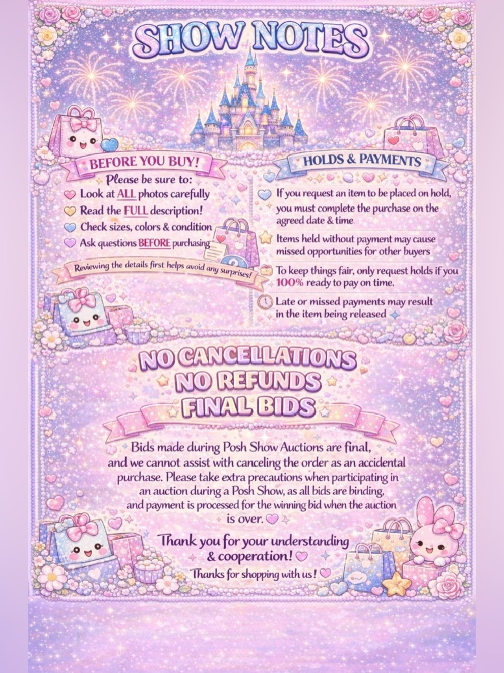 READ SHOW NOTES PLEASE BEFORE CLAIMING!!